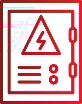 Electrical Panel Vector Icon