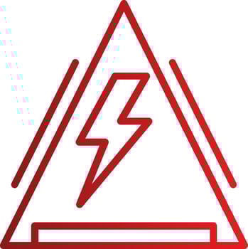 High Voltage Vector Icon
