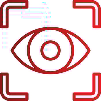 Eye Scanner Vector Icon
