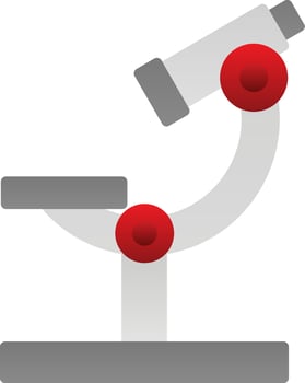 Microscope Vector Icon Design