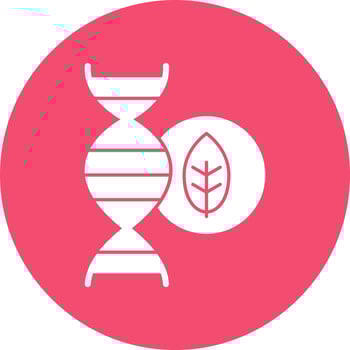 Computational Biology Vector Icon Design