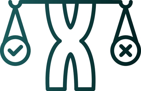 Bioethics Debate Vector Icon Design