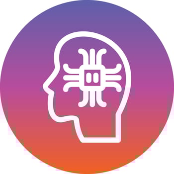 Machine Perception Vector Icon Design