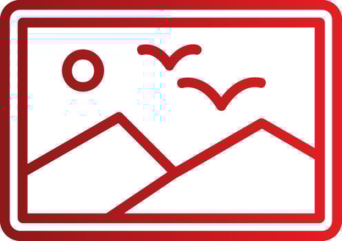 Photo Icon Design vector
