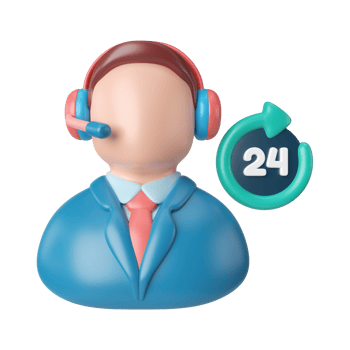 Call Center 3D Illustration Icon png