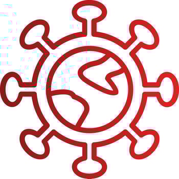 Pandemic Vector Icon Design
