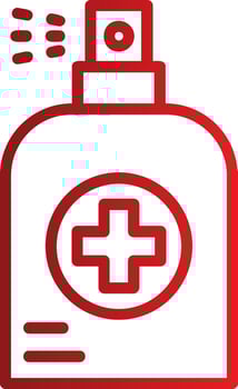Sanitizer Vector Icon Design