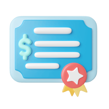 Shares 3D Illustration Icon png