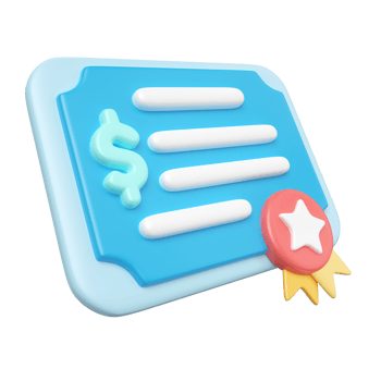 Shares 3D Illustration Icon png