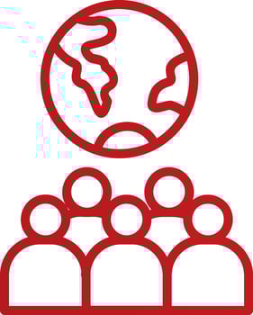 Over population Vector Icon Design