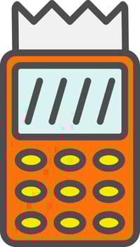Pos terminal Vector  Icon