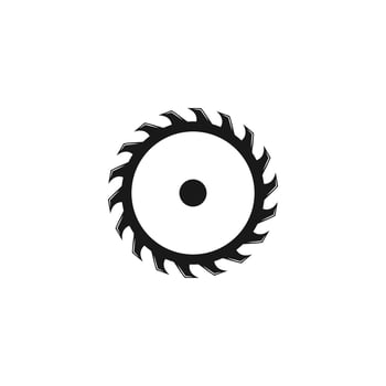Woodworking Gear Logo Icon Design Vector
