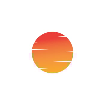 sun Logo Icon Vector illustration