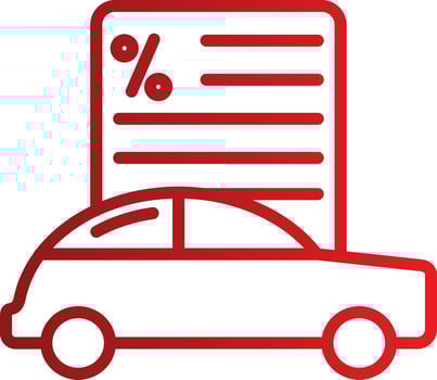 Car Loan Vector  Icon