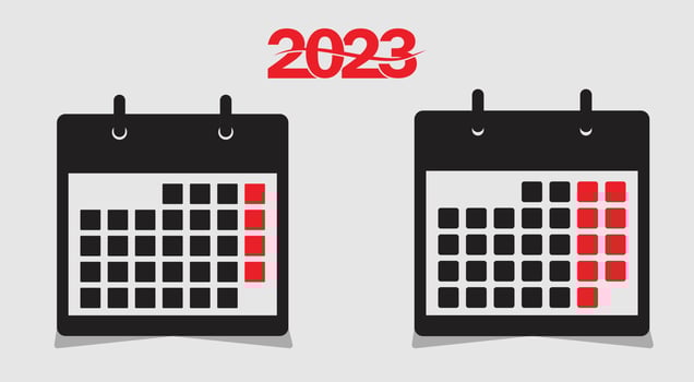 CALENDAR 2023. HAPPY NEW YEAR CALENDAR 2023 vector