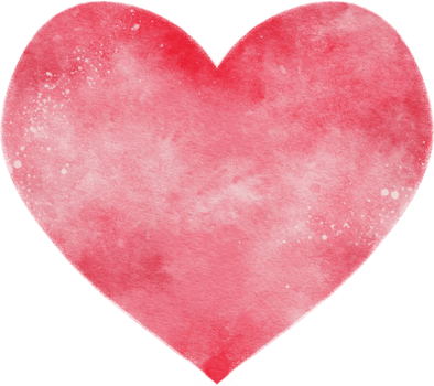 Heart Watercolor Illustration png