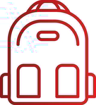 Bagpack Vector Icon