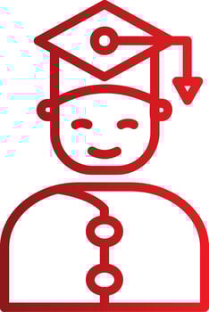Student Vector Icon
