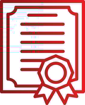 Diploma Vector Icon