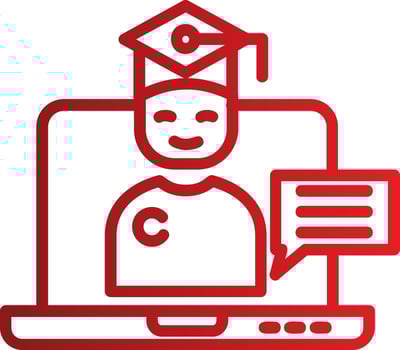 Online Course Vector Icon