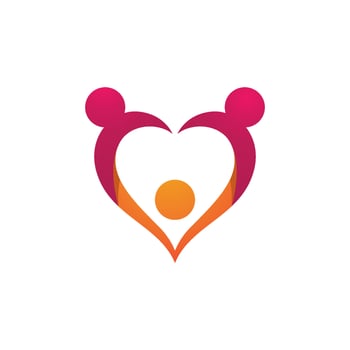 Community, network and social icon vector