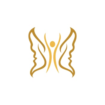 Beauty Butterfly icon design vector