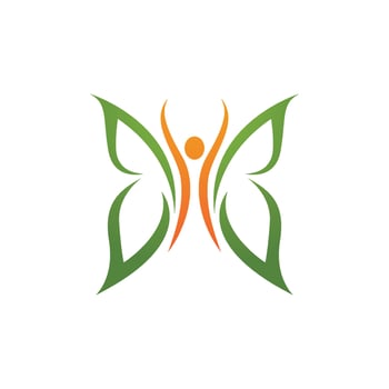Beauty Butterfly icon design vector