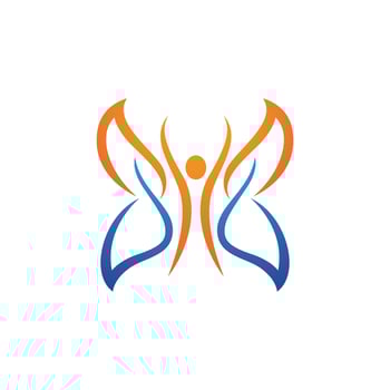 Beauty Butterfly icon design vector