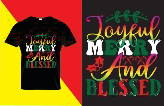 Christmas SVG T-Shirt Design vector