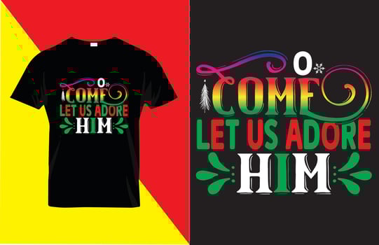 Christmas SVG T-Shirt Design vector
