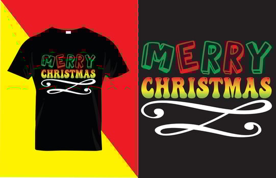Christmas SVG T-Shirt Design vector