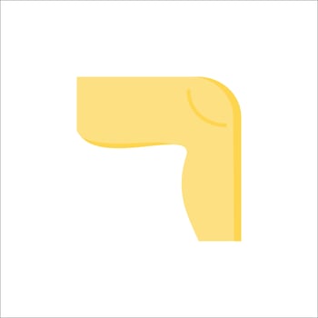 leg icon. flat icon vector