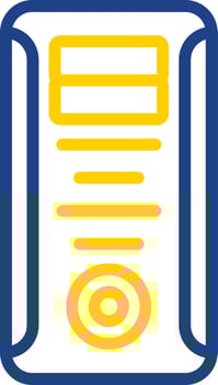 Computer Tower Vector Icon Design