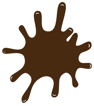 Chocolate Splatter splash png