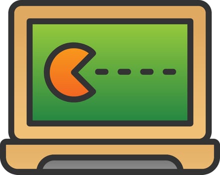 Video Game Vector Icon Design