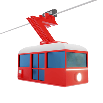 Cable Car 3D png