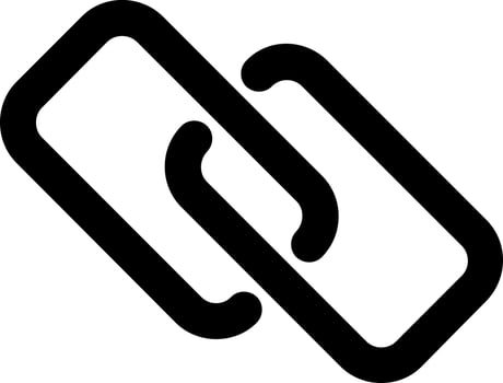 Unlink Vector Icon Design