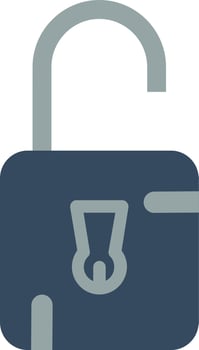 Unlock Alt Vector Icon Design