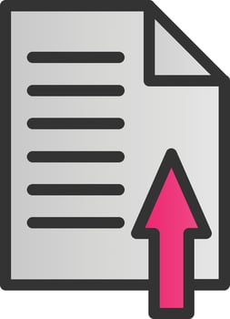 Upload Vector Icon Design