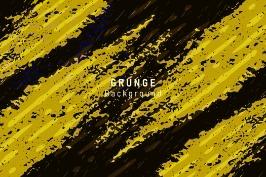 black and yellow grunge texture background vector