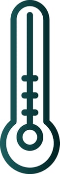 Thermometer Full Vector Icon Design