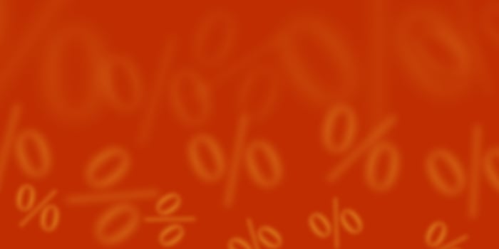 discount sale background with percent signs vector