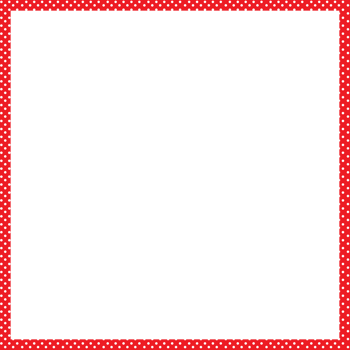 Red Frame with Dotted Pattern png