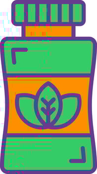 Mouthwash Creative Icon Design vector