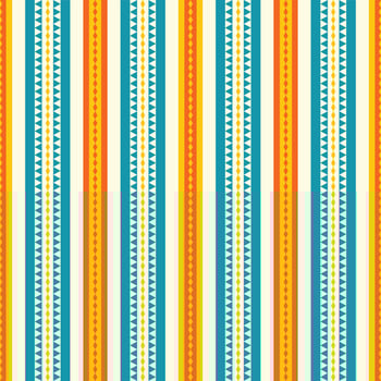 Ethnic colorful stripes pattern. Geometric triangle colorful line stripes seamless pattern background. Geometric colorful stripes pattern for fabric, home decoration elements, upholstery, wrap. vector