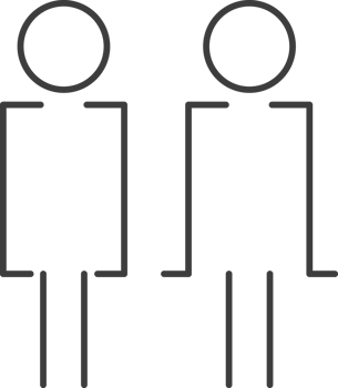 New design male and female symbols png