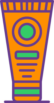 Cream Creative Icon Design vector