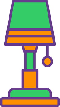 Lamp Creative Icon Design vector