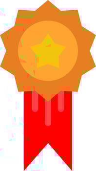Award Vector Icon Design
