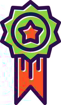 Award Vector Icon Design
